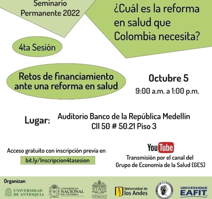 Sesión 4. Retos en financiamiento ante una reforma del sistema de salud